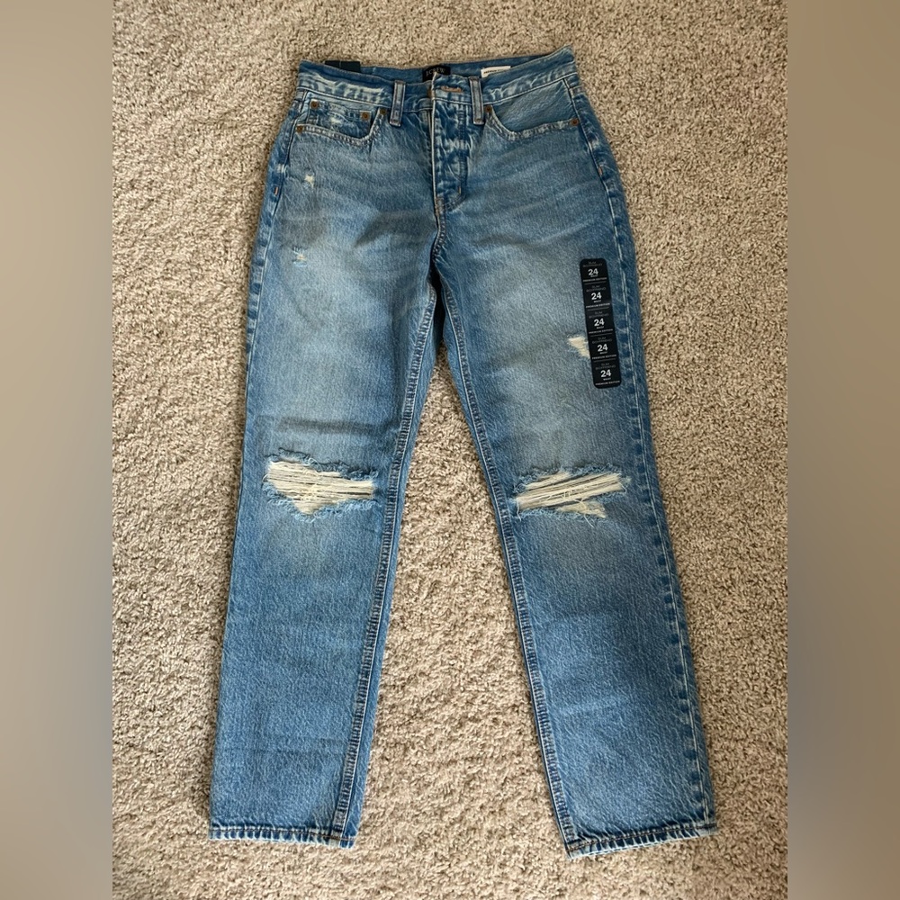 JCrew Factory Premium edition boyfriend jean